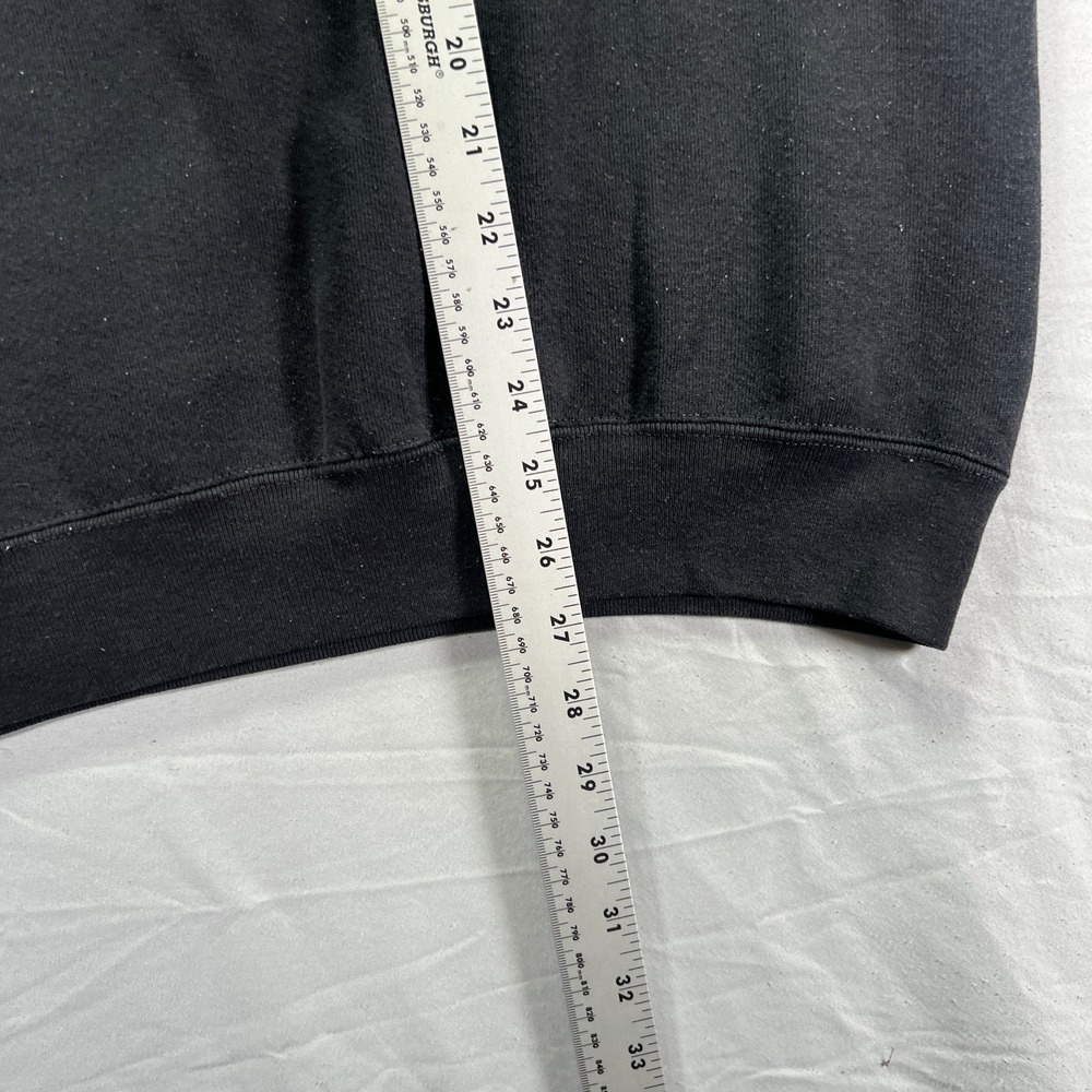 Vintage Planet Hollywood Crewneck Sweatshirt Mens Large Black Fleece Chicago 90s - Picture 8 of 8